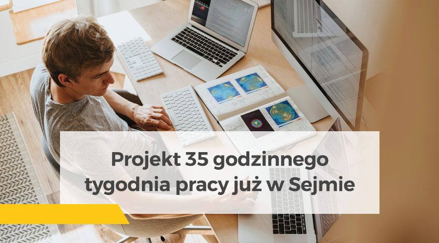 Projekt 35 godzinnego tygodnia pracy już w Sejmie